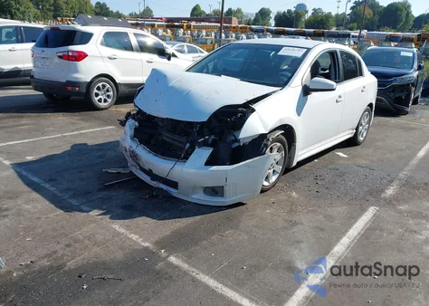 2011 Nissan Sentra 2.0Sr from USA, damaged, VIN 3N1AB6AP1BL618384
